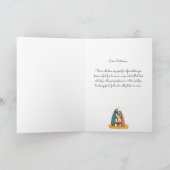 Cartes Pour Fêtes Annuelles Joyeux Noël avec le nom de Nice Religious (Intérieur)