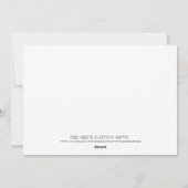 Cartes Pour Fêtes Annuelles Joyeux Noël avec Reindeer, Ornements et plus (Dos)