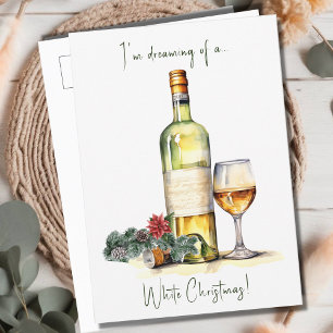 Cartes Pour Fêtes Annuelles Joyeux Noël blanc