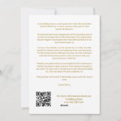 Cartes Pour Fêtes Annuelles Joyeux Noël Blanc & Or Simple 4 Multi Photos (Dos)