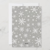 Cartes Pour Fêtes Annuelles Joyeux Noël blanc superposition (Dos)