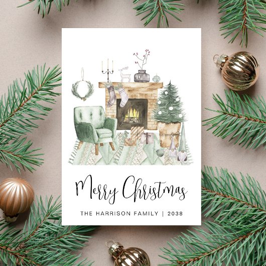 Cartes Pour Fêtes Annuelles Joyeux Noël Boho
