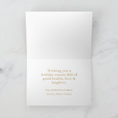 Cartes Pour Fêtes Annuelles Joyeux Noël Boho Céleste (Intérieur)