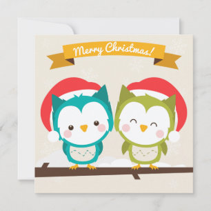 Cartes Pour Fêtes Annuelles Joyeux Noël/Bonne année