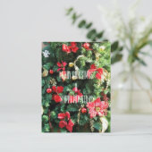 Cartes Pour Fêtes Annuelles Joyeux Noël & Bonne Année, Arbre (Debout devant)