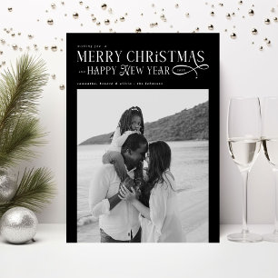 Cartes Pour Fêtes Annuelles Joyeux Noël Bonne Année Famille 2 Photos