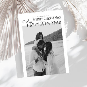 Cartes Pour Fêtes Annuelles Joyeux Noël Bonne Année Famille 4 Photos