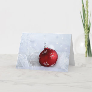Cartes Pour Fêtes Annuelles Joyeux noël,Boules de Noël