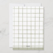 Cartes Pour Fêtes Annuelles Joyeux Noël Bow et Botanique Pine Arch Photo (Dos)