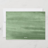 Cartes Pour Fêtes Annuelles Joyeux Noël | Branches vertes 2 Photo (Dos)