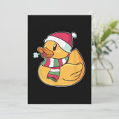 Cartes Pour Fêtes Annuelles Joyeux Noël Canard Dub (Debout devant)