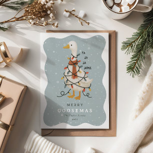 Cartes Pour Fêtes Annuelles Joyeux Noël Canard Non-Photo Noël