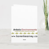 Cartes Pour Fêtes Annuelles Joyeux Noël, CAR (Dos)