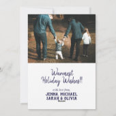 Cartes Pour Fêtes Annuelles JOYEUX NOËL | Casse-noisette de Noël (Dos)