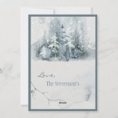 Cartes Pour Fêtes Annuelles Joyeux Noël Cerf Noël Noël (Dos)