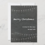 Cartes Pour Fêtes Annuelles Joyeux Noël Chalkboard Design<br><div class="desc">Tout ce qu'il y a de mieux en cette saison des Fêtes.</div>