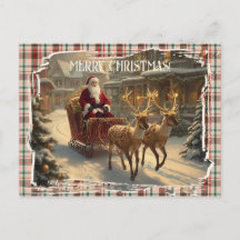 Joyeux Noël Classique Rétro Noël Festif