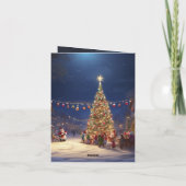 Cartes Pour Fêtes Annuelles Joyeux Noël cloches Jingle (Dos)