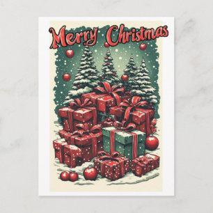 Cartes Pour Fêtes Annuelles Joyeux Noël coloré sur un