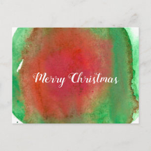 Cartes Pour Fêtes Annuelles Joyeux Noël, couleur de l'eau