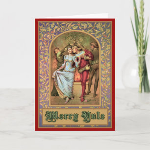 Cartes Pour Fêtes Annuelles Joyeux Noël - cru médiéval