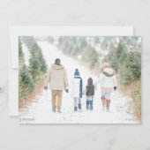 Cartes Pour Fêtes Annuelles Joyeux Noël Cute Doodle Vacances (Dos)