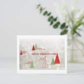 Cartes Pour Fêtes Annuelles Joyeux Noël dans le monde (Debout devant)