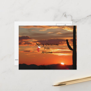 Cartes Pour Fêtes Annuelles Joyeux Noël d'Arizona