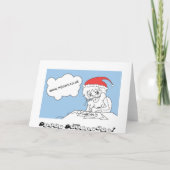 Cartes Pour Fêtes Annuelles Joyeux Noël de Brighton (Dos)