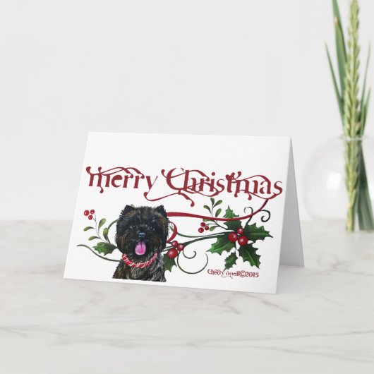 Cartes Pour Fêtes Annuelles Joyeux Noël de cairn (Devant)
