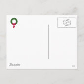 Cartes Pour Fêtes Annuelles Joyeux Noël de Chicago Illinois (Dos)