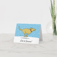 Joyeux Noël de chien | Laisse-le neiger | Mignons