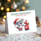 Cartes Pour Fêtes Annuelles Joyeux Noël de Down Under Cute Koala Aussie