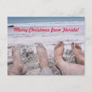 Cartes Pour Fêtes Annuelles Joyeux Noël de Floride drôle