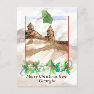 Cartes Pour Fêtes Annuelles Joyeux Noël de Georgia Trinity Church