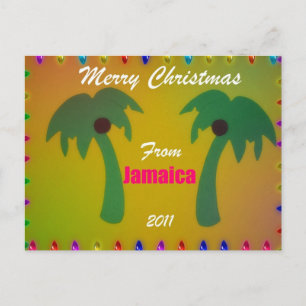 Cartes Pour Fêtes Annuelles Joyeux Noël de Jamaïque 2011