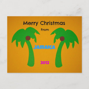 Cartes Pour Fêtes Annuelles Joyeux Noël de Jamaïque 2012