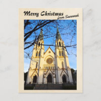 Joyeux Noël de la cathédrale de Savannah St John