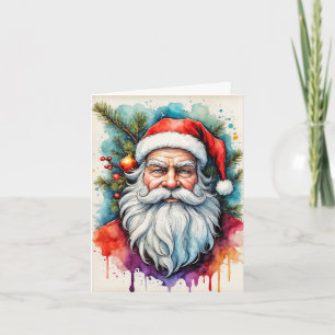 Cartes Pour Fêtes Annuelles Joyeux Noël de la part du Père Noël