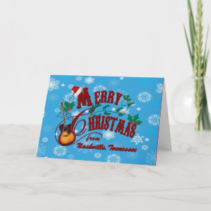Cartes Pour Fêtes Annuelles Joyeux Noël de Nashville