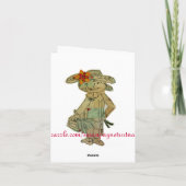 Cartes Pour Fêtes Annuelles Joyeux Noël de Paris (Dos)