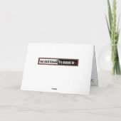 Cartes Pour Fêtes Annuelles Joyeux Noël de Scottie (Dos)