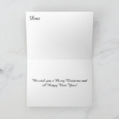 Cartes Pour Fêtes Annuelles Joyeux Noël de Scottie (Intérieur)