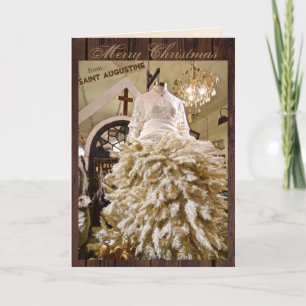 Cartes Pour Fêtes Annuelles Joyeux Noël de St (Saint Augustine) Floride