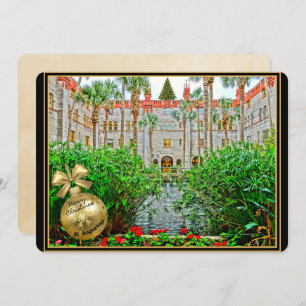 Cartes Pour Fêtes Annuelles Joyeux Noël de St (Saint Augustine) Floride