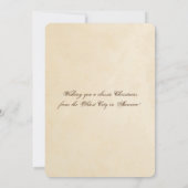 Cartes Pour Fêtes Annuelles Joyeux Noël de St (Saint Augustine) Floride (Dos)