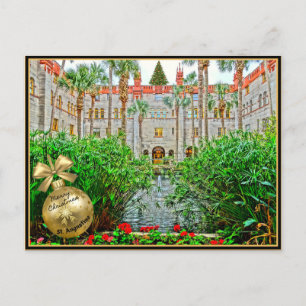 Cartes Pour Fêtes Annuelles Joyeux Noël de St (Saint Augustine) Floride