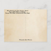 Cartes Pour Fêtes Annuelles Joyeux Noël de St (Saint Augustine) Floride (Dos)