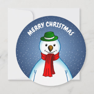 Cartes Pour Fêtes Annuelles Joyeux Noël de The Snowman