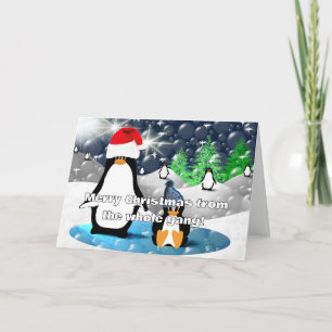 Cartes Pour Fêtes Annuelles Joyeux Noël De Toute La Gang !